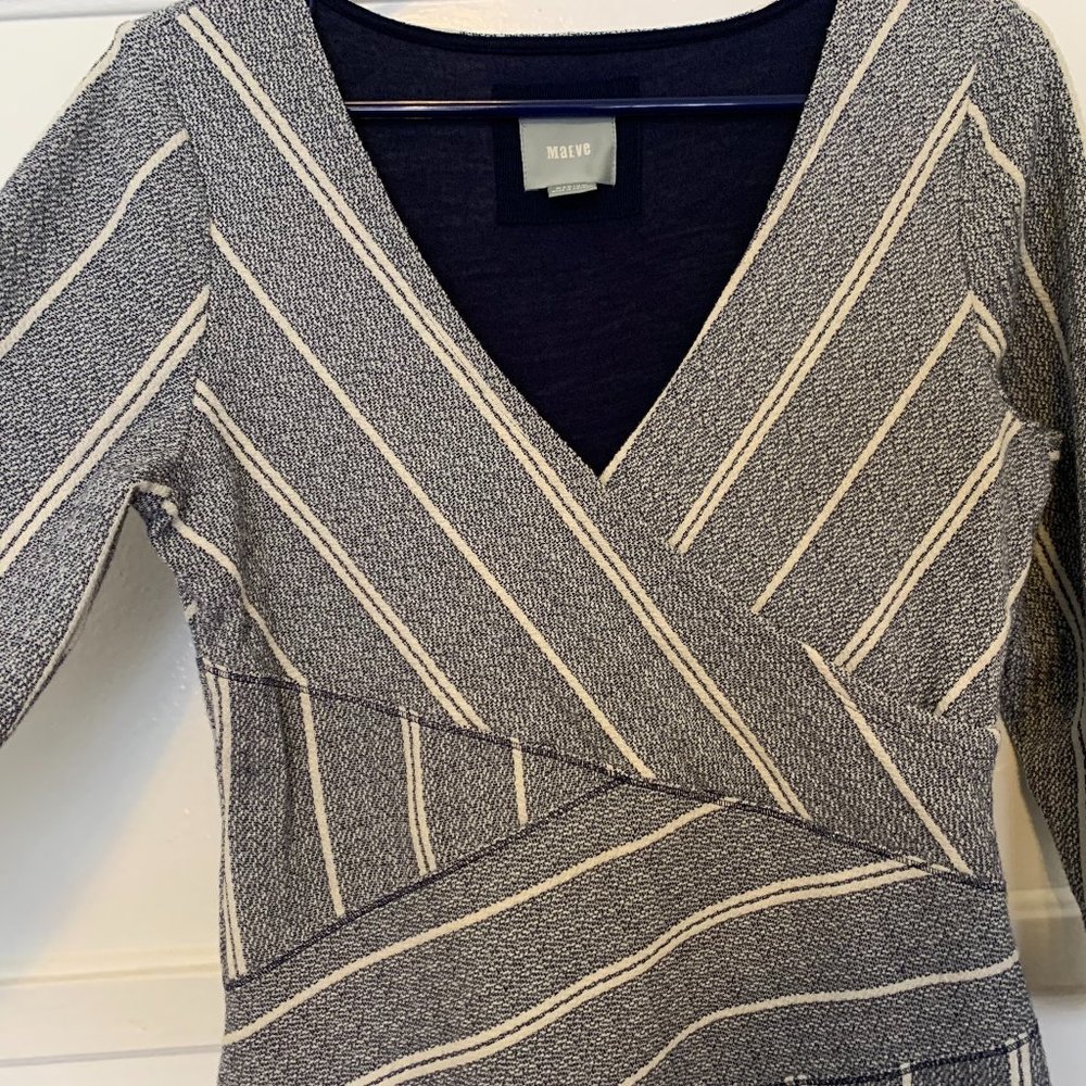 Antropologie (Maeve) Faux Wrap Dress